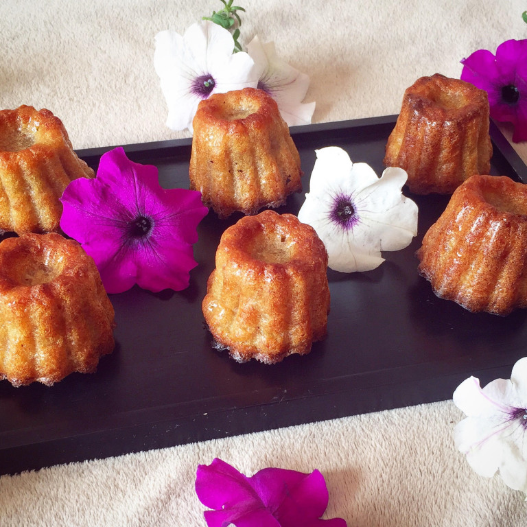 cannelés bordelais, vegan et sans gluten