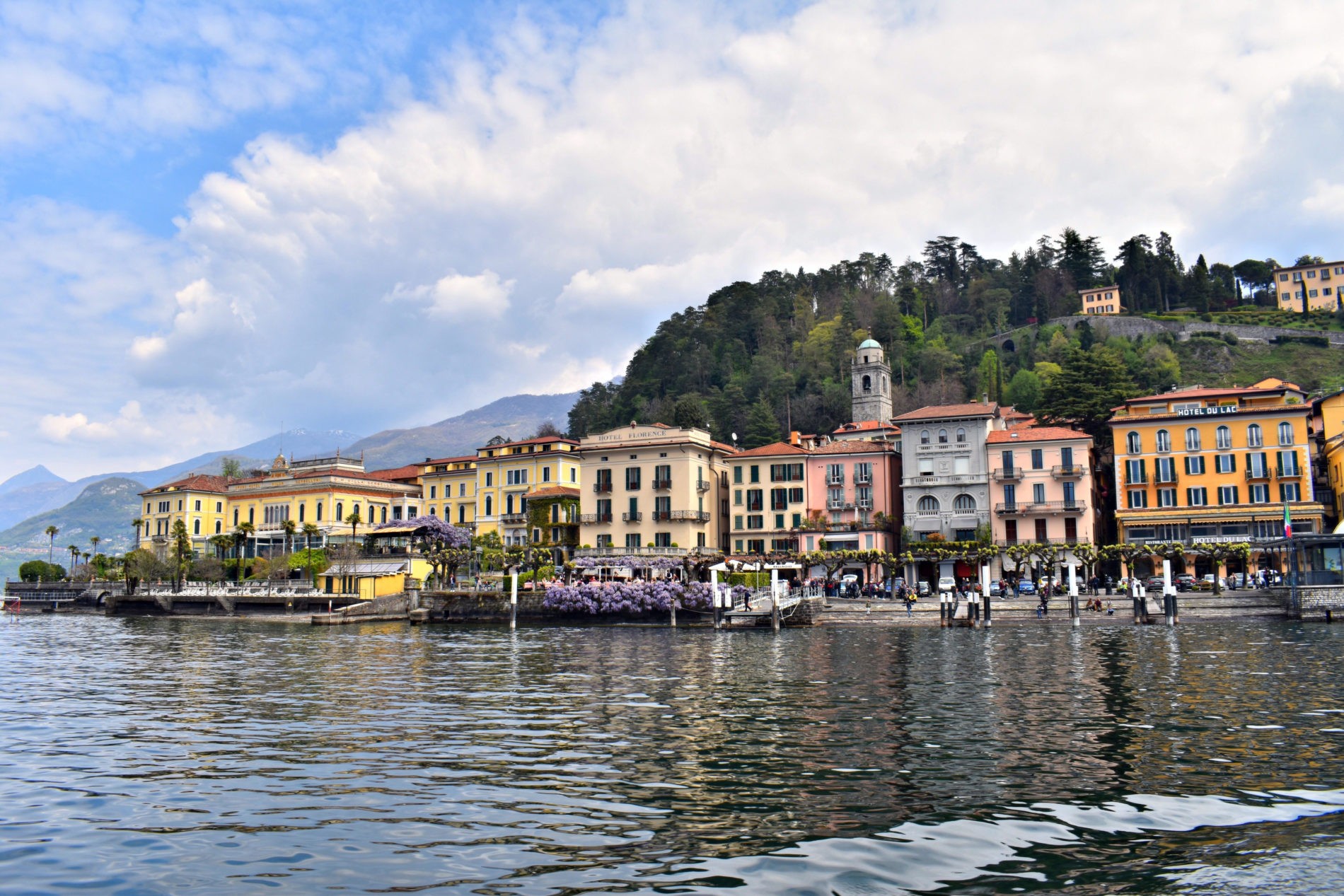 Voyage en Italie, au Lac de Côme. Bellagio, Varenna, Tremezzo.