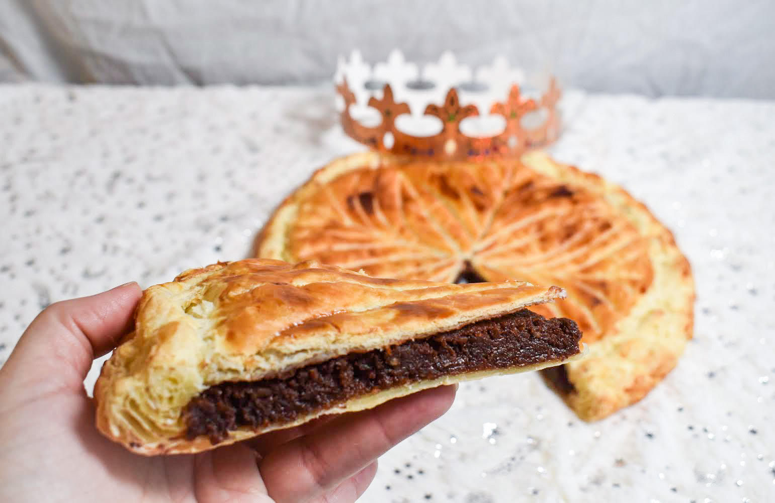 Galette rois rois chocolat frangipane recette végane sans gluten