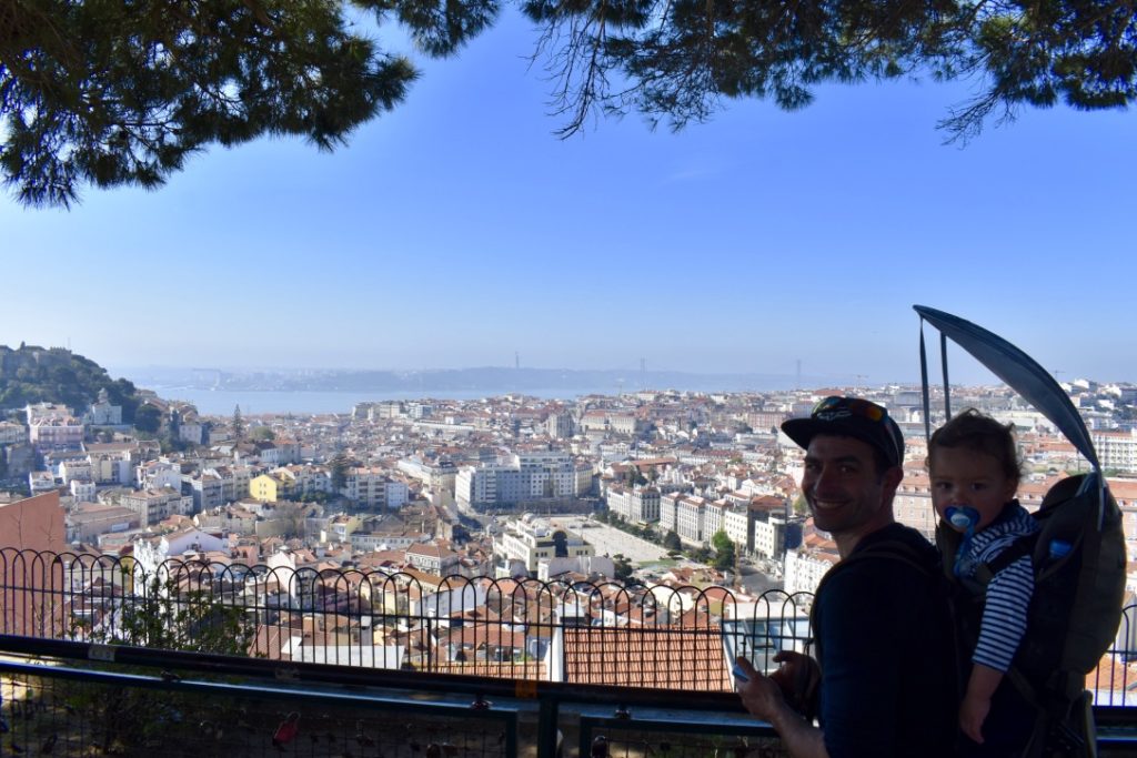 Lisbonne vue sur la ville