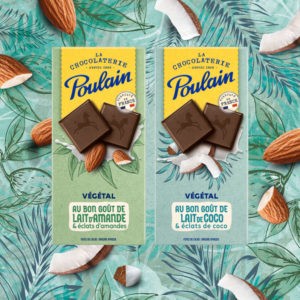 chocolat Poulain vegan végétal tablettes