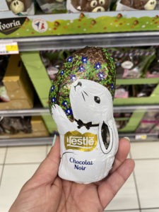 lapin nestle paques chocolat vegan