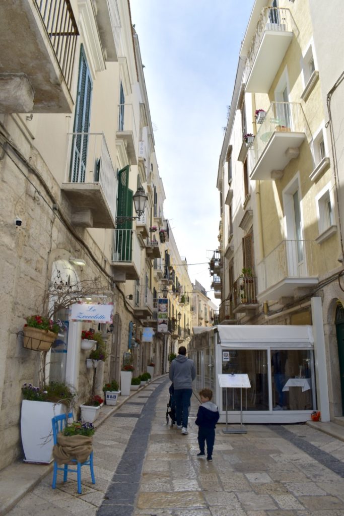 Trani Pouilles centre ville ruelle