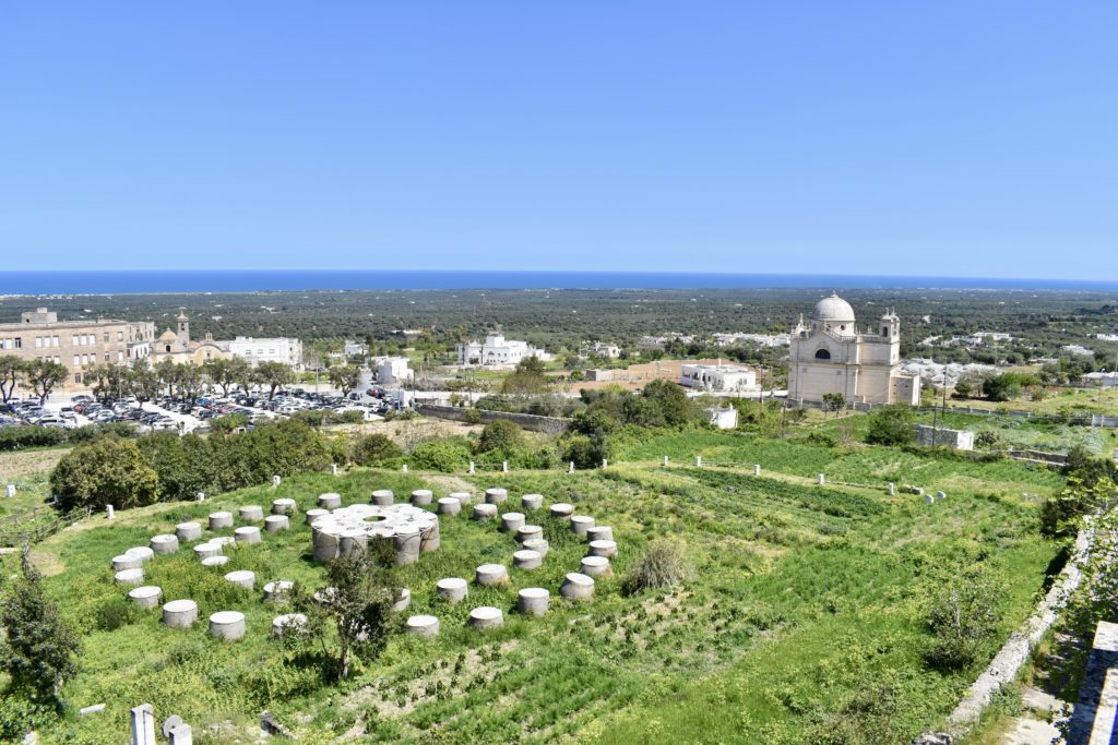 Ostuni ville blanche les Pouilles Italie