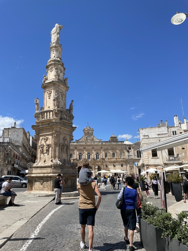 Ostuni ville blanche les Pouilles Italie